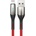 Baseus Horizontal Lightning Cable with LED Lamp 2M