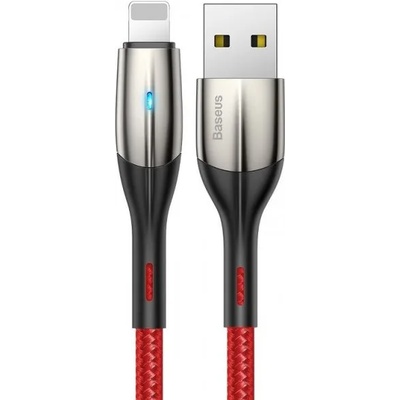 Baseus Horizontal Lightning Cable with LED Lamp 2M