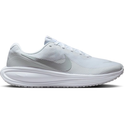 Nike Мъжки маратонки Nike Revolution 8 Road Running Shoes Mens - White/Plat
