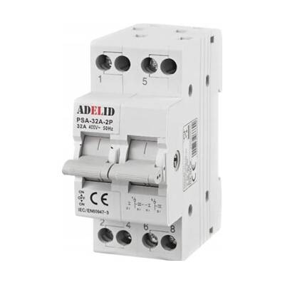 Přepínač Adelid 400 V IP20 32 A
