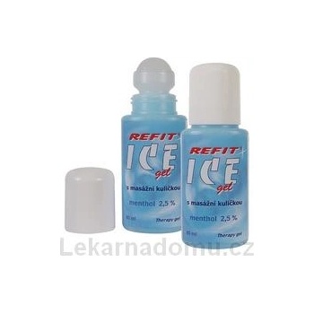 Refit Ice gel roll-on Menthol 2.5% na záda 80 ml