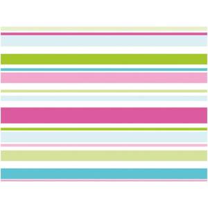 Artgeist Нетъкан текстил детски тапет 200 cm x 154 cm Bright Stripes - Artgeist (A1-LFTNT0635)