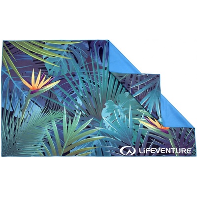 Lifeventure Printed SoftFibre Trek Towel Tropical 150 x 90 cm