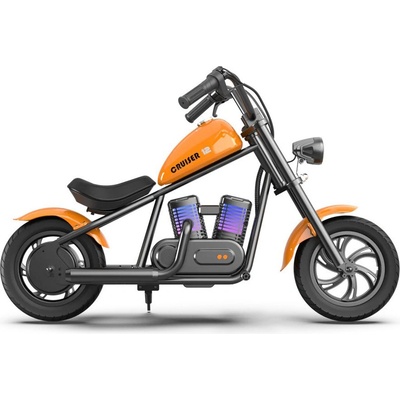 Hyper Gogo Pioneer C12 Chopper Detská elektrická motorka oranžová