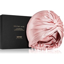 Notino Silk Collection Hair wrap hedvábný turban na vlasy Pink 1 ks