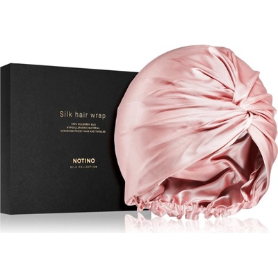 Notino Silk Collection Hair wrap hedvábný turban na vlasy Pink 1 ks – Zbozi.Blesk.cz