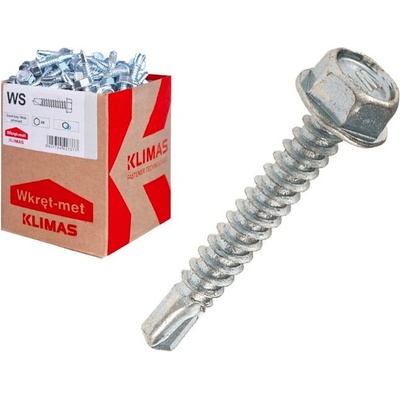 KLIMAS Skrutka pre kotvenie plechu do oceľového podkladu - od 2 do 7mm WS-55075
