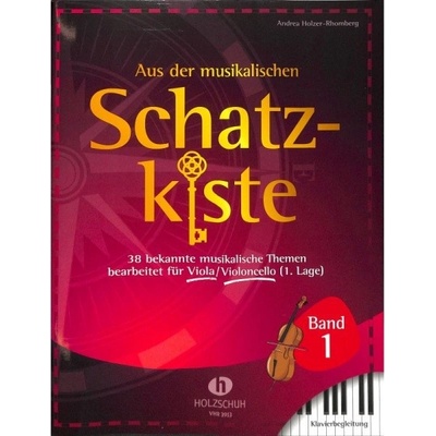 Aus der musikalischen Schatzkiste 1 klavírne sprievody k zošitu pre violu a violončelo
