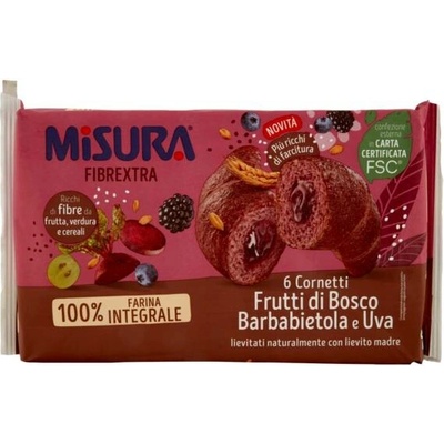 Misura celozrnné croissanty s lesním ovocem řepou a vínem 308 g
