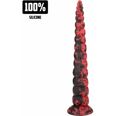 Ouch! Fiction Cocks Infernal Tentacle Demon, silikónové dildo s prísavkou 37,5 x 1,9–5,5 cm