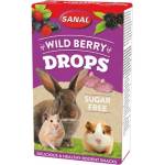 SANAL Дропс SANAL Rodent Wild Berry SUGAR FREE - с вкус на горски плодове без консерванти, овкусители и оцветители, за зайци, хамстери и морски свинчета, 45 гр, Холандия SK7721