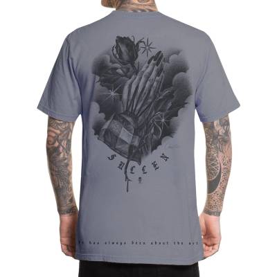 SULLEN мъжка тениска sullen - premium - prayers - scm8371_blst
