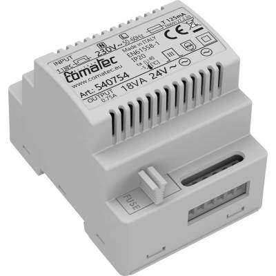 Comatec TBD201824F4 sieťový zdroj na montážnu lištu (DIN lištu), 24 V/AC, 0.75 A, 18 VA
