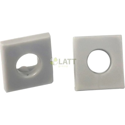 Berge Koncovky profilů BRG-22, BRG-25 2 ks šedé