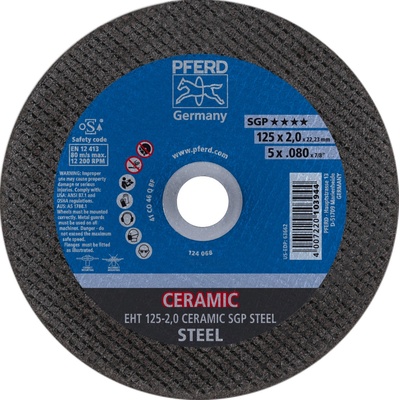 Pferd Rezný kotúč 125 x 2,0 x 22,23 mm 4007220103944