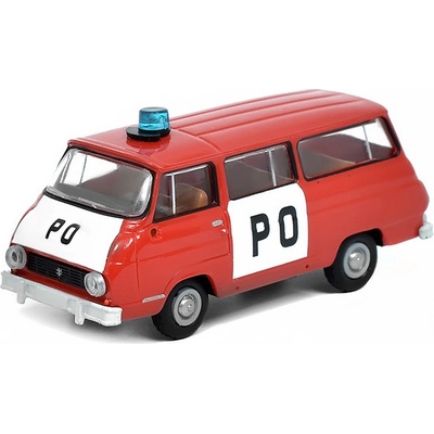 Brekina Škoda 1203 PO Požární Ochrana hasiči 1976 1:87