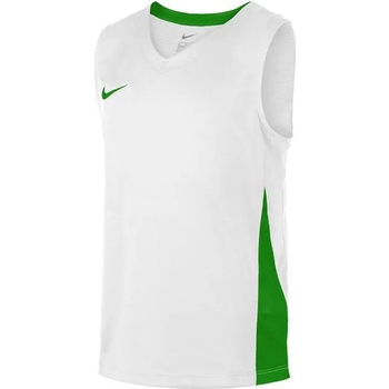 Nike Риза Nike YOUTH TEAM BASKETBALL STOCK JERSEY-WHITE/PINE GREEN nt0200-104 Размер XS