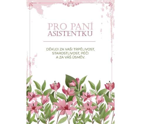 Přání pro asistentku