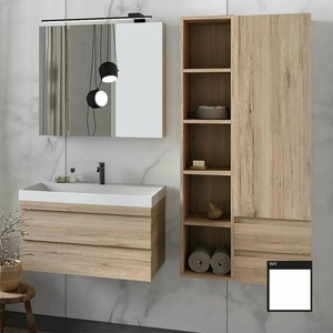 Kolpa San Naomi бял висящ висок шкаф 4 рафта 30 см (546890)