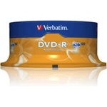 Verbatim DVD-R 4.7GB 16X - Шпиндел 25бр. Azo