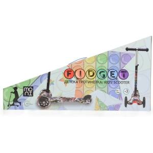 Moni Тротинетка Fidget черен (3800146227968) Тротинетка, скутер