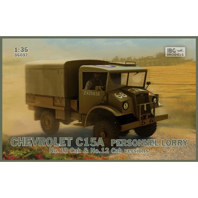 IBG Models Chevrolet C15A Personnel L. No.12 & 13 Cabs 1:35