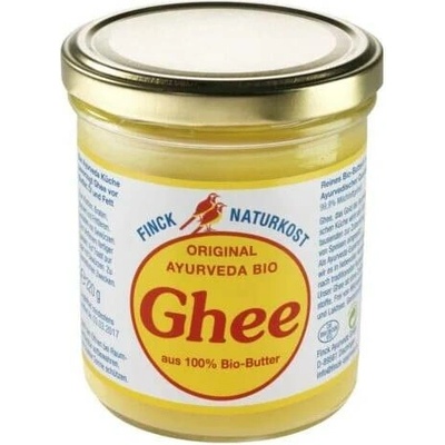 Finck Naturkost Ghee 100% Bio Ájurvédské máslo 220 g