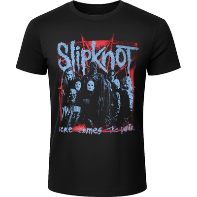 ROCK OFF мъжка тениска Slipknot - Here Comes The Pain - BL - ROCK OFF - SKTS167MB