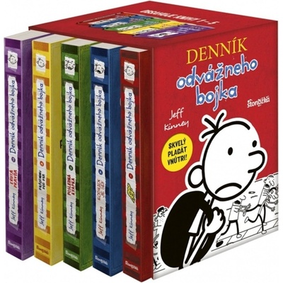 Denník odvážneho bojka box 1 – 5