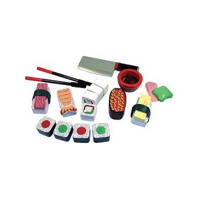 Melissa & Doug Дървен комплект - Приготви си Суши, 12608 Melissa and Doug, 000772126083