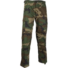 Kalhoty Teesar US BDU slim fit polní woodland