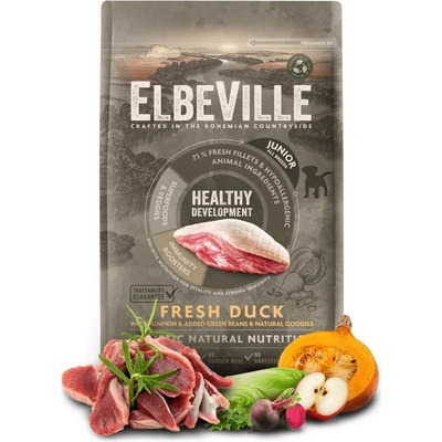 Elbeville Puppy and Junior All Breeds Fresh Duck Healthy Development 4 kg