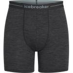 Icebreaker Мъжко мериносово термобельо Icebreaker Anatomica Long Boxers Merino base layer - Jet Heather - размер XL (015-2398-0114)
