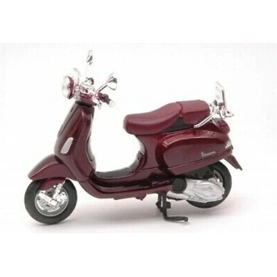 MiastMaisto o skůtr VESPA LXV 2013 bordó 1:18