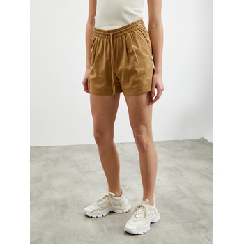 ZOOT. lab Светлокафяви дамски къси панталони с джобове ZOOT. lab Chaima ZOOT. lab | Kafyav | ЖЕНИ | XS