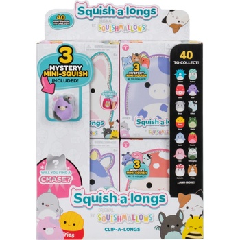 Squishalongs 2, 5 Cm Keychain 4 Pack Random (2420102)
