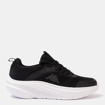 Kappa Мъжки маратонки Kappa Prati Knit Trainers Mens - Black/White