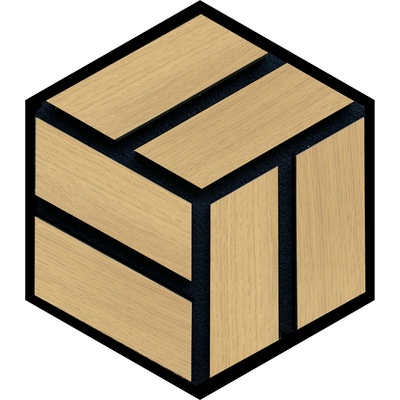 AGT Flooring Акустичен панел Hexsago 30 x 26 см (3535956)