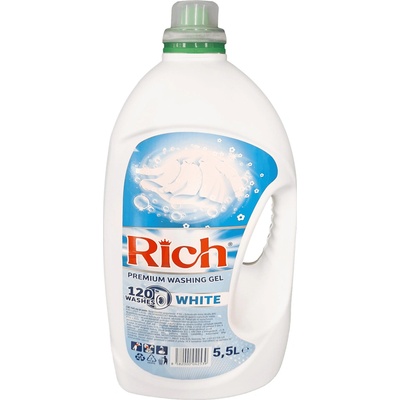 Rrich White prací gel 5,5 l