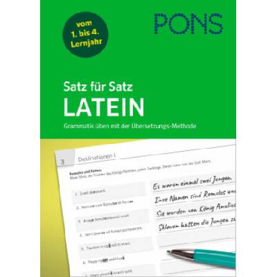 PONS Satz für Satz Latein Grammatik