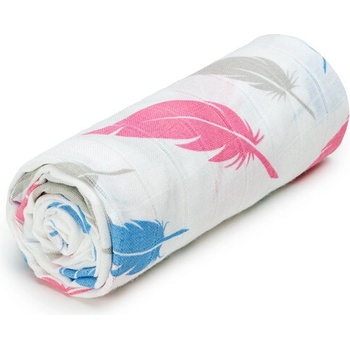 T-tomi BIO Veľká bambusová osuška, feathers / pierka