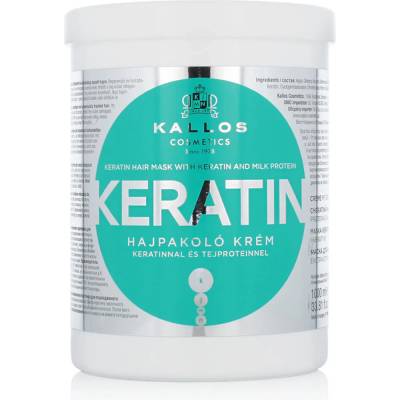 Kallos Kallos Keratin Hair Mask With Keratin And Milk Protein 1000 ml