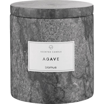 Blomus (Германия) Ароматна свещ BLOMUS FRABLI с аромат Agave - Ø10 х h11 см - цвят графит (BLOMUS 65456)