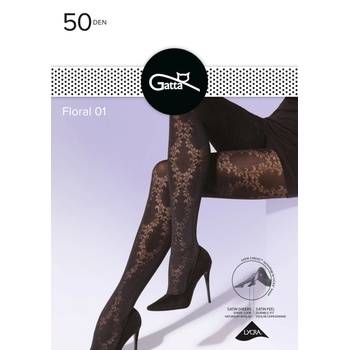 Image 1 of Gatta Floral 01 Nero 2-S