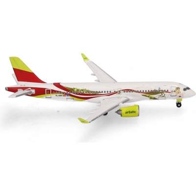 Herpa A220-300 BD-500-1A11 airBaltic Baltic heritage Colors 1:500