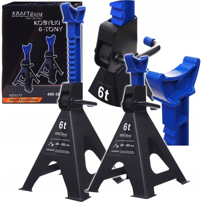 Kraft&Dele Podpěry pod auto 6 t 2 ks 400-585 mm, KD3172 – Zbozi.Blesk.cz