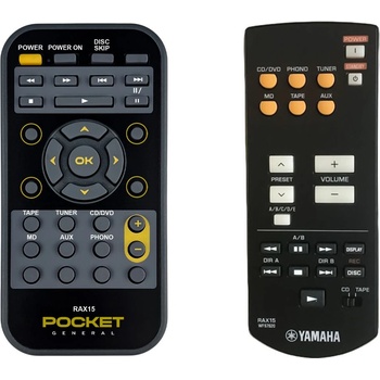 GENERAL Yamaha rax15 - дистанционно управление дубликат (rax15)