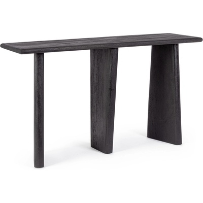 Bizzotto Конзола Zacatecas черна 130x40 см (0747181)