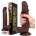 INTOYOU LikeTrue Slidy Sliding-Skin Realistic Dual Layer Dildo 8" Brown