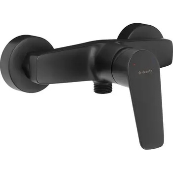 Deante Полша Черен смесител за Душ и Вана Jasmin Nero - Стенен монтаж